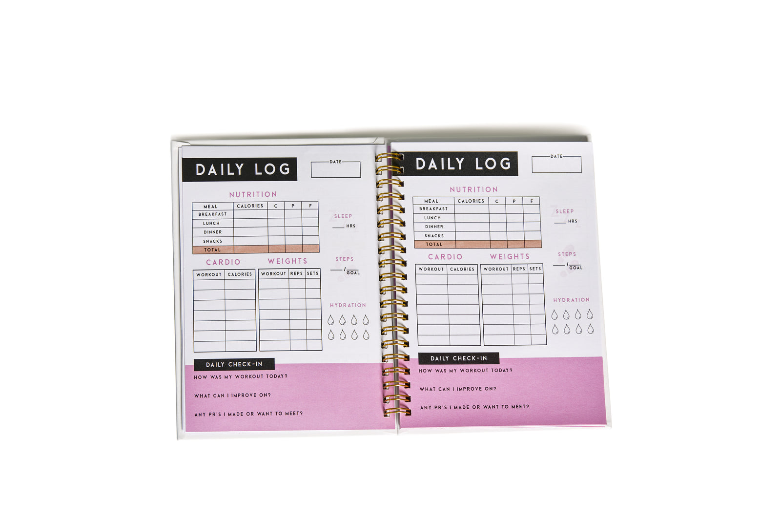 YOUR BODY, YOUR GOALS PLANNER