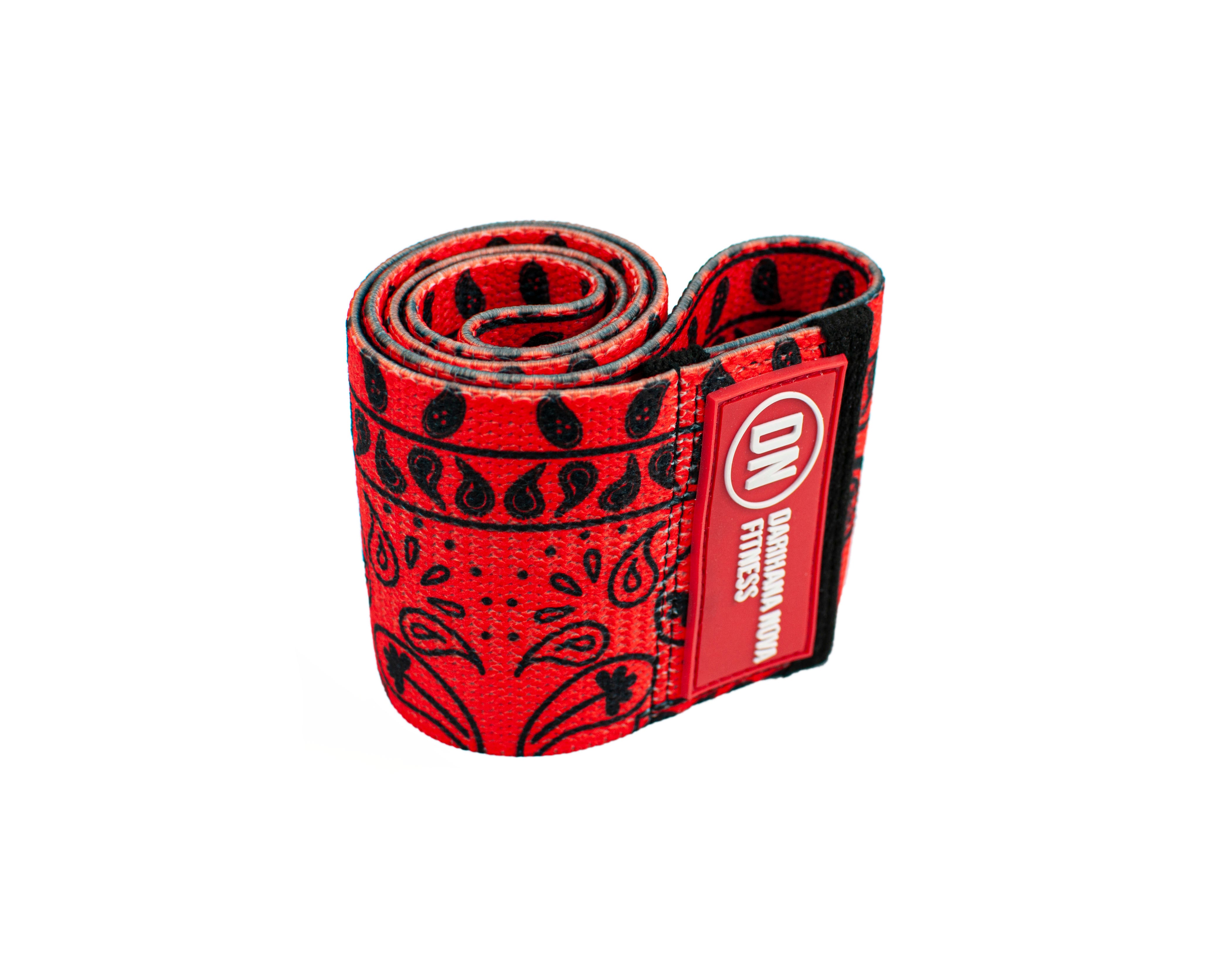 RED PAISLEY HEAVY RESISTANCE BOOTY BAND
