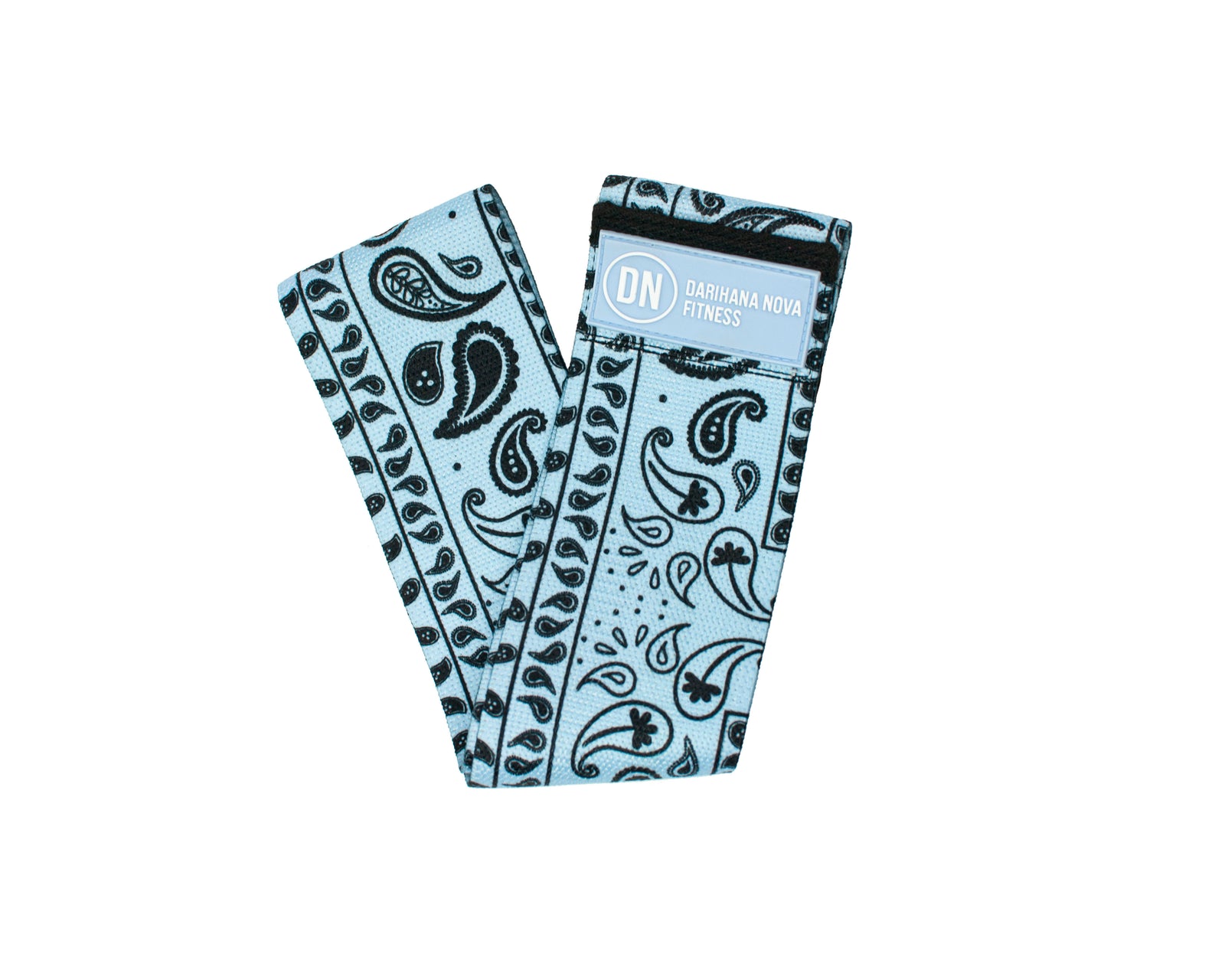 BLUE PAISLEY MEDIUM RESISTANCE BOOTY BAND