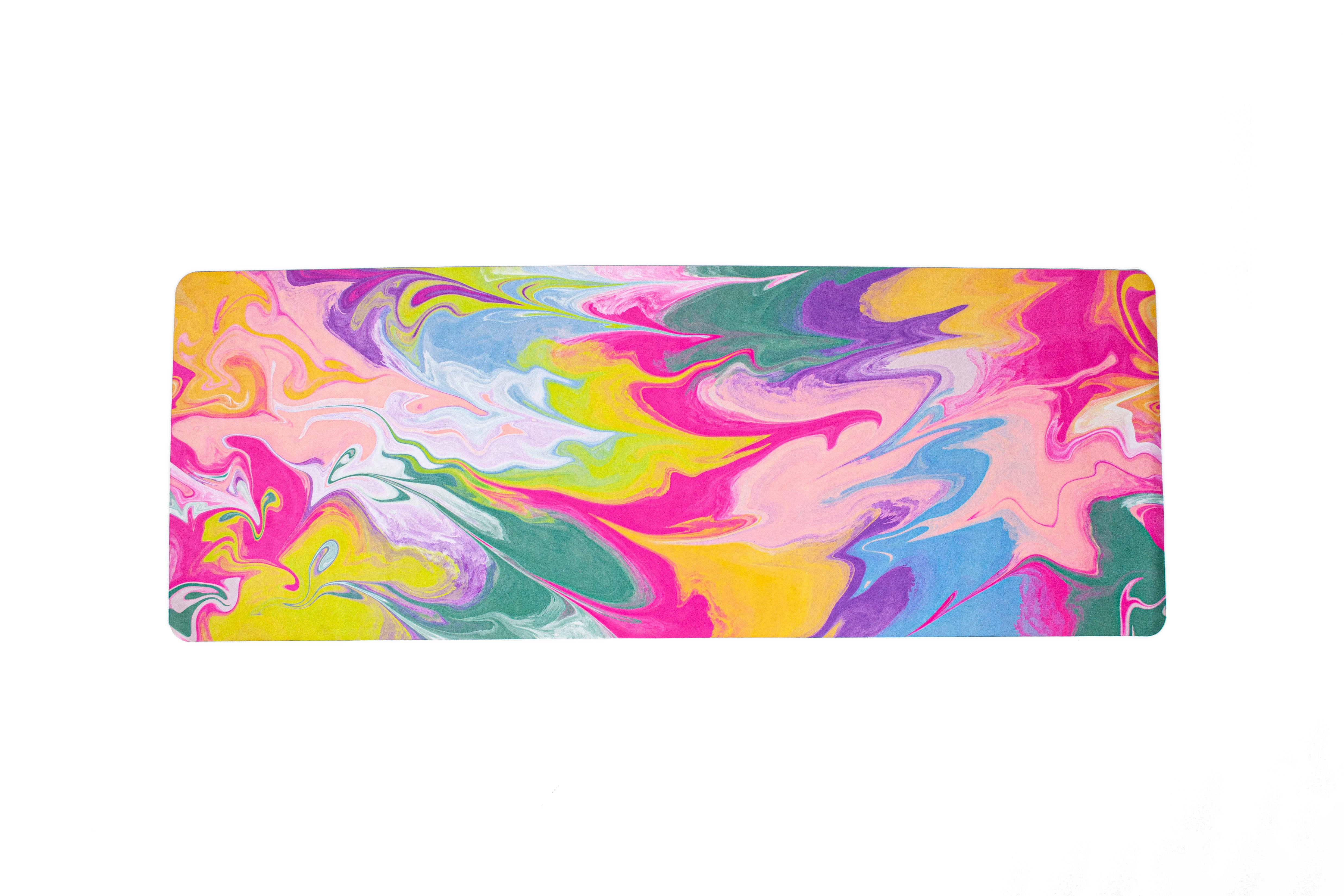 RAINBOW MARBLE YOGA MAT