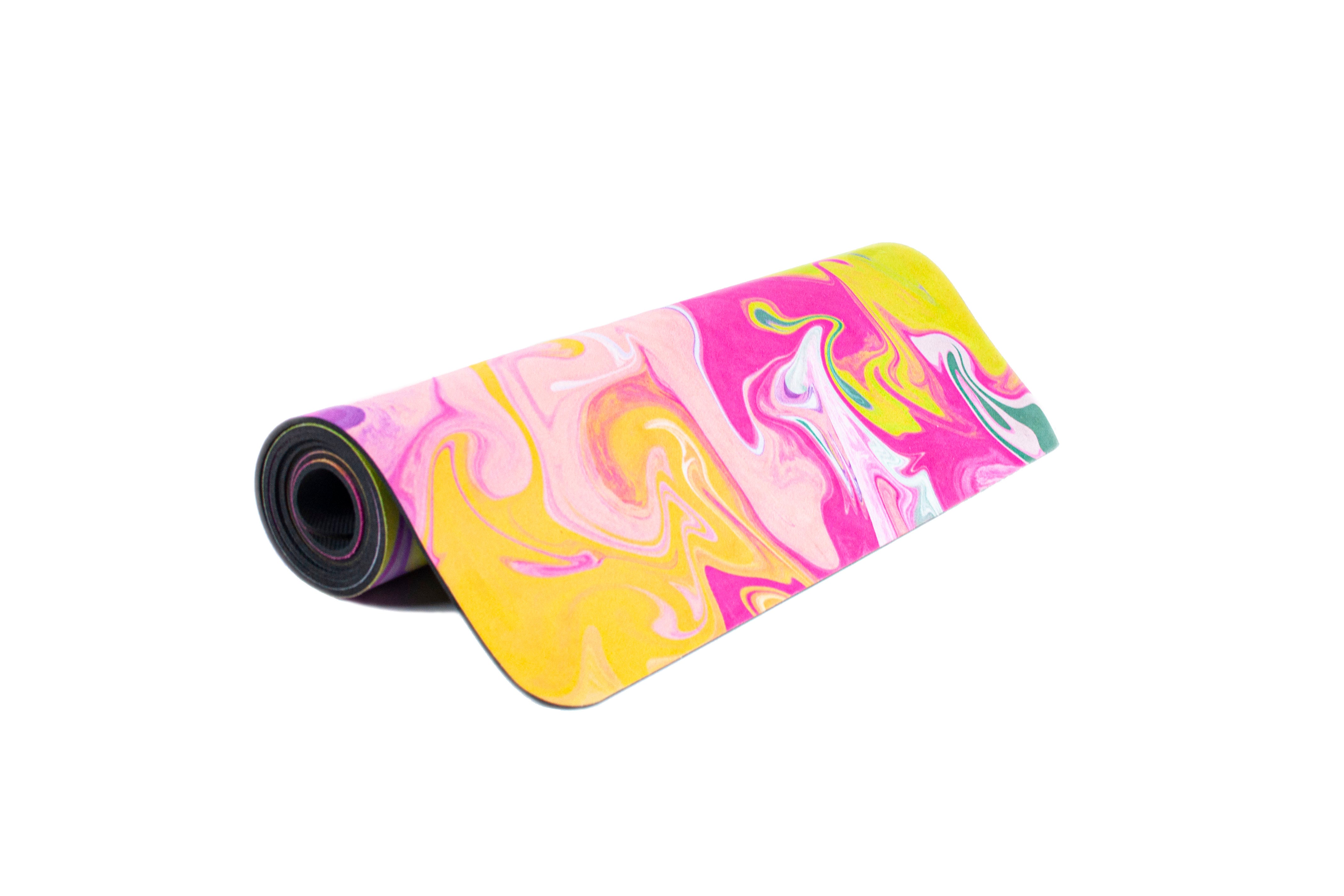 RAINBOW MARBLE YOGA MAT