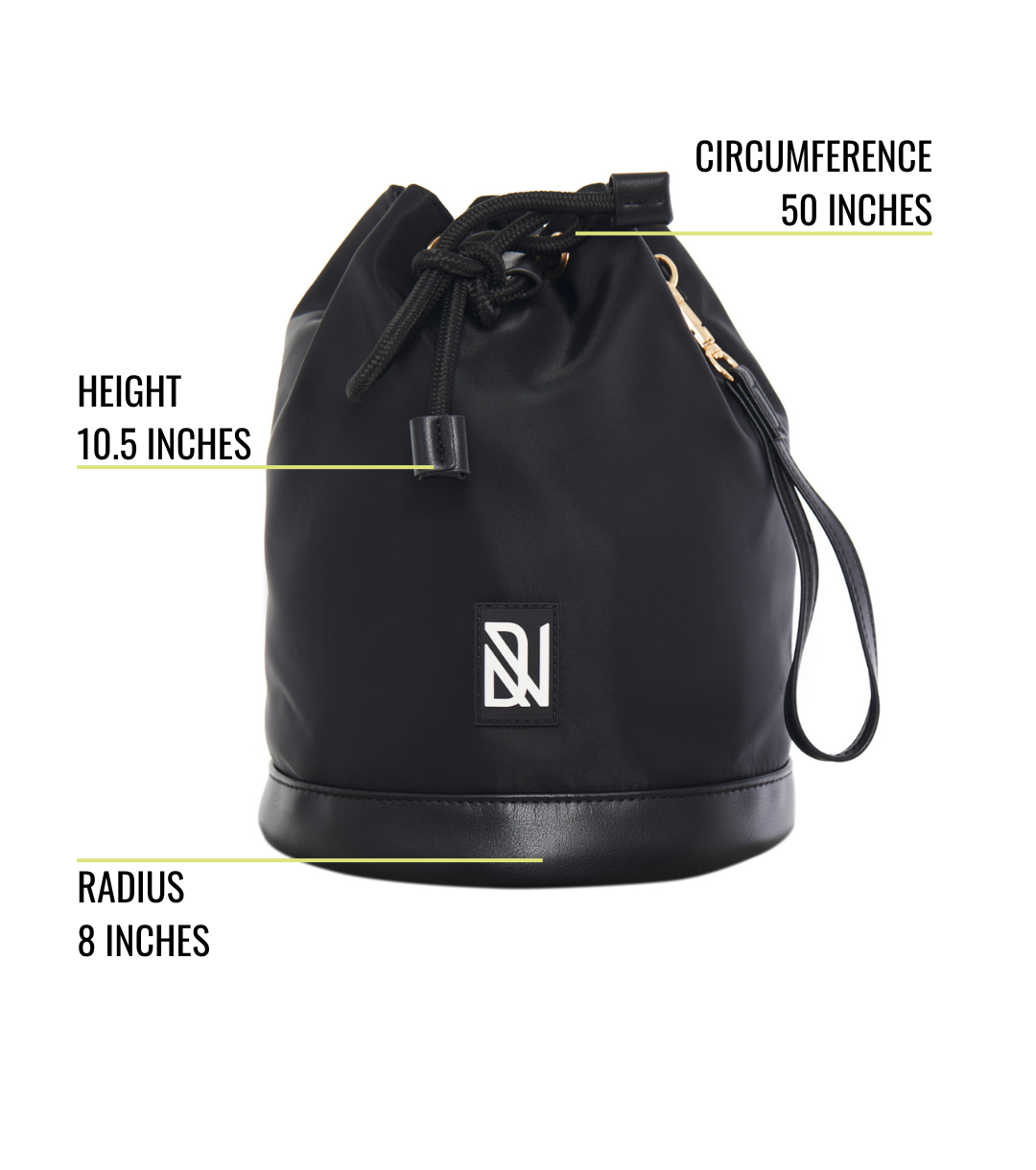 DNF NYLON GYM BUCKET BAG