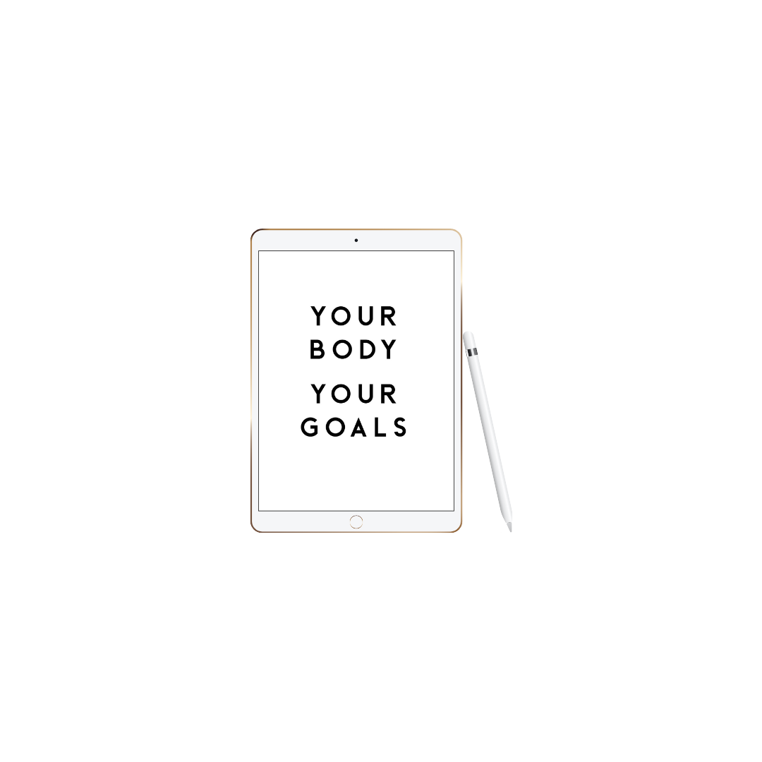 DIGITAL EBOOK YOUR BODY, YOUR GOALS PLANNER