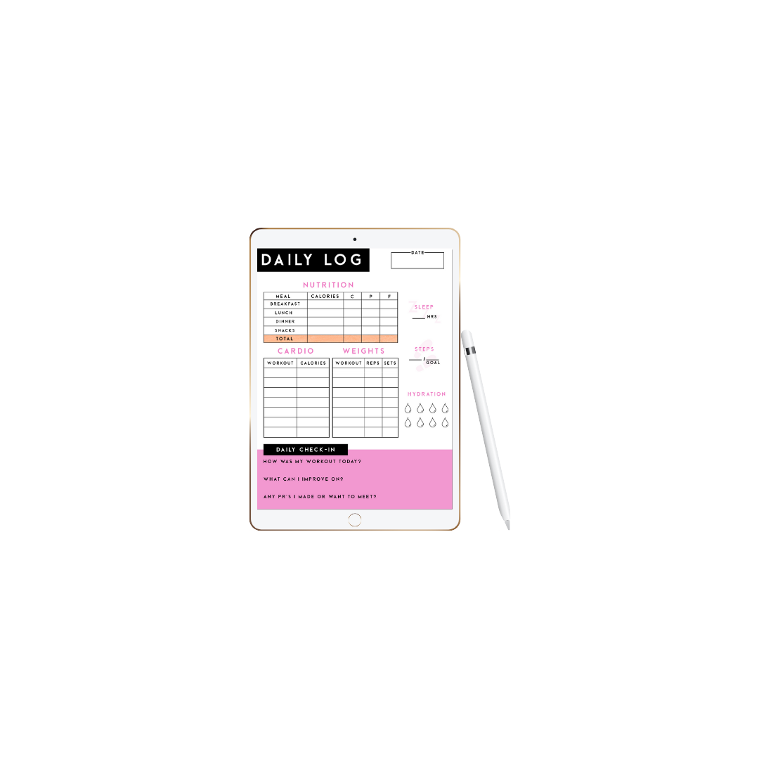 DIGITAL EBOOK YOUR BODY, YOUR GOALS PLANNER
