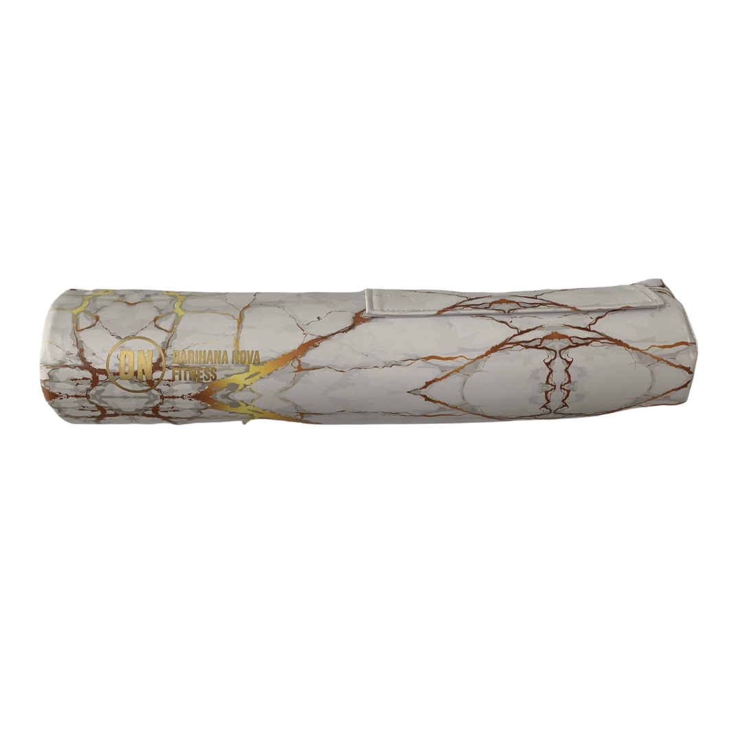 GOLD MARBLE BARBELL PAD